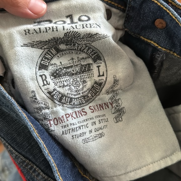 Ralph Lauren Distressed Boho Jeans - Picture 6 of 8